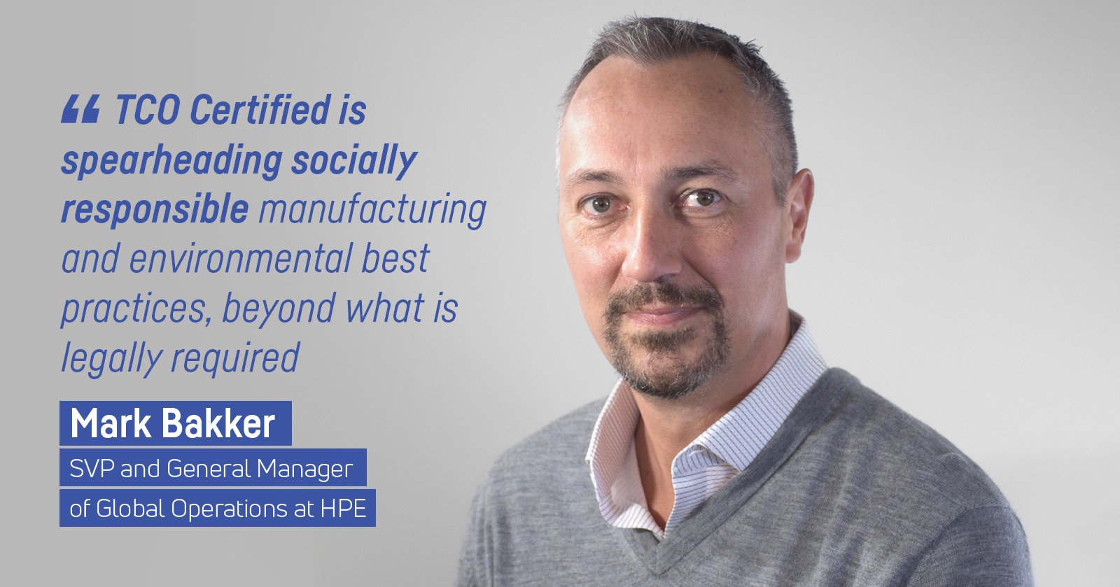 HPE: why we have chosen TCO Certified for servers